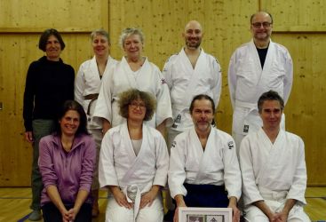 Aikidoka und Neueinsteiger aus Germaringen, Kaufbeuren und Umgebung beim zweiten Aikido Open Dojo 2026