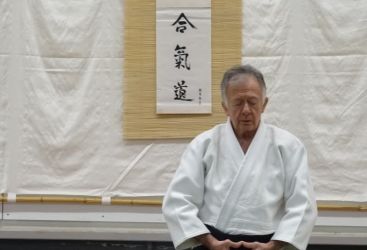 Gérard Blaize beim Aikido-Lehrgang im Oktober 2024 in Leutkirch