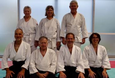 Aikidoka aus dem Ostallgäu, Kaufbeuren und Neugablonz beim Aikido-Sommerlehrgang in Friedrichshafen (August 2024)