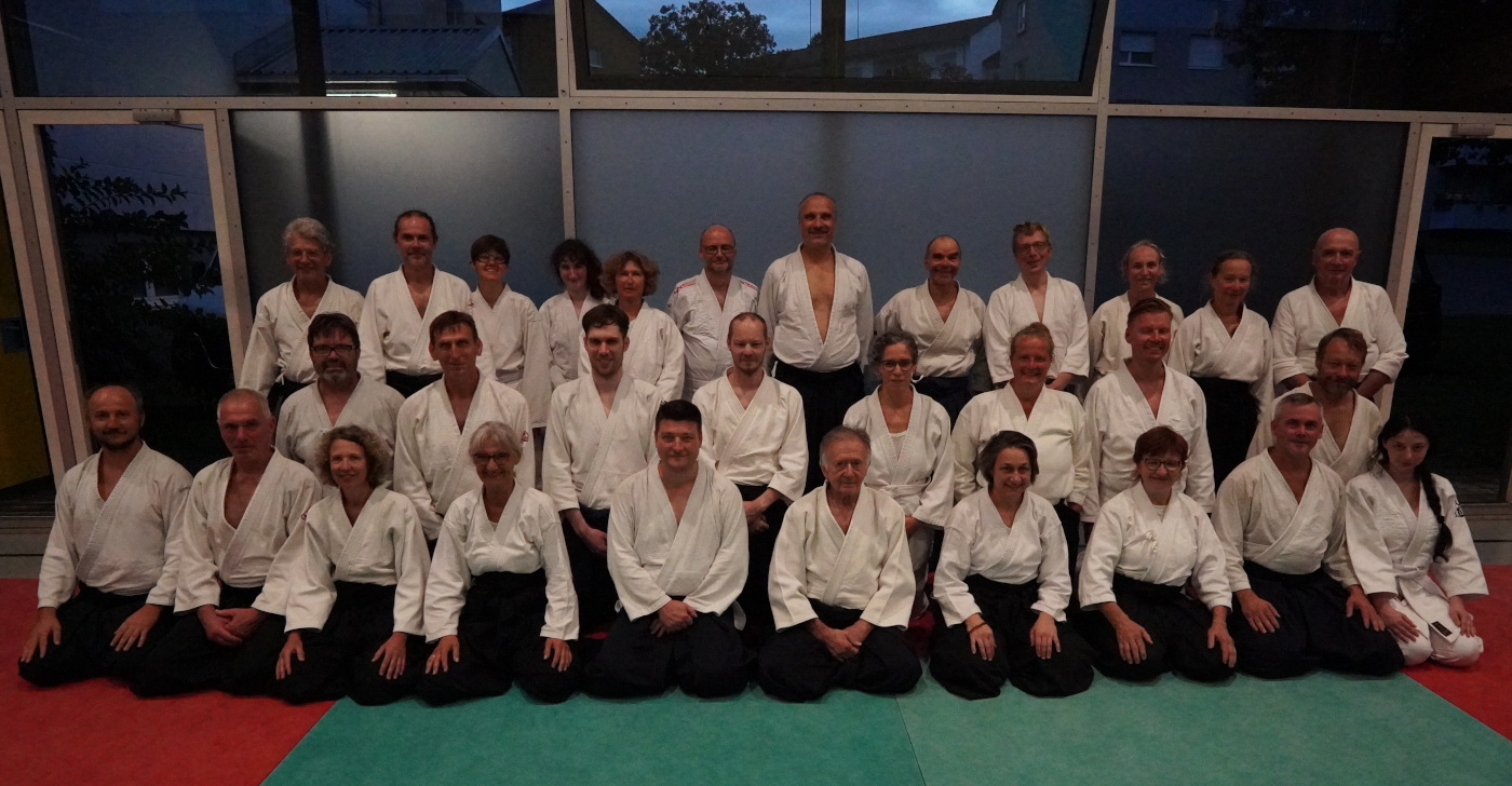 Aikidolehrgang Abschlussfoto