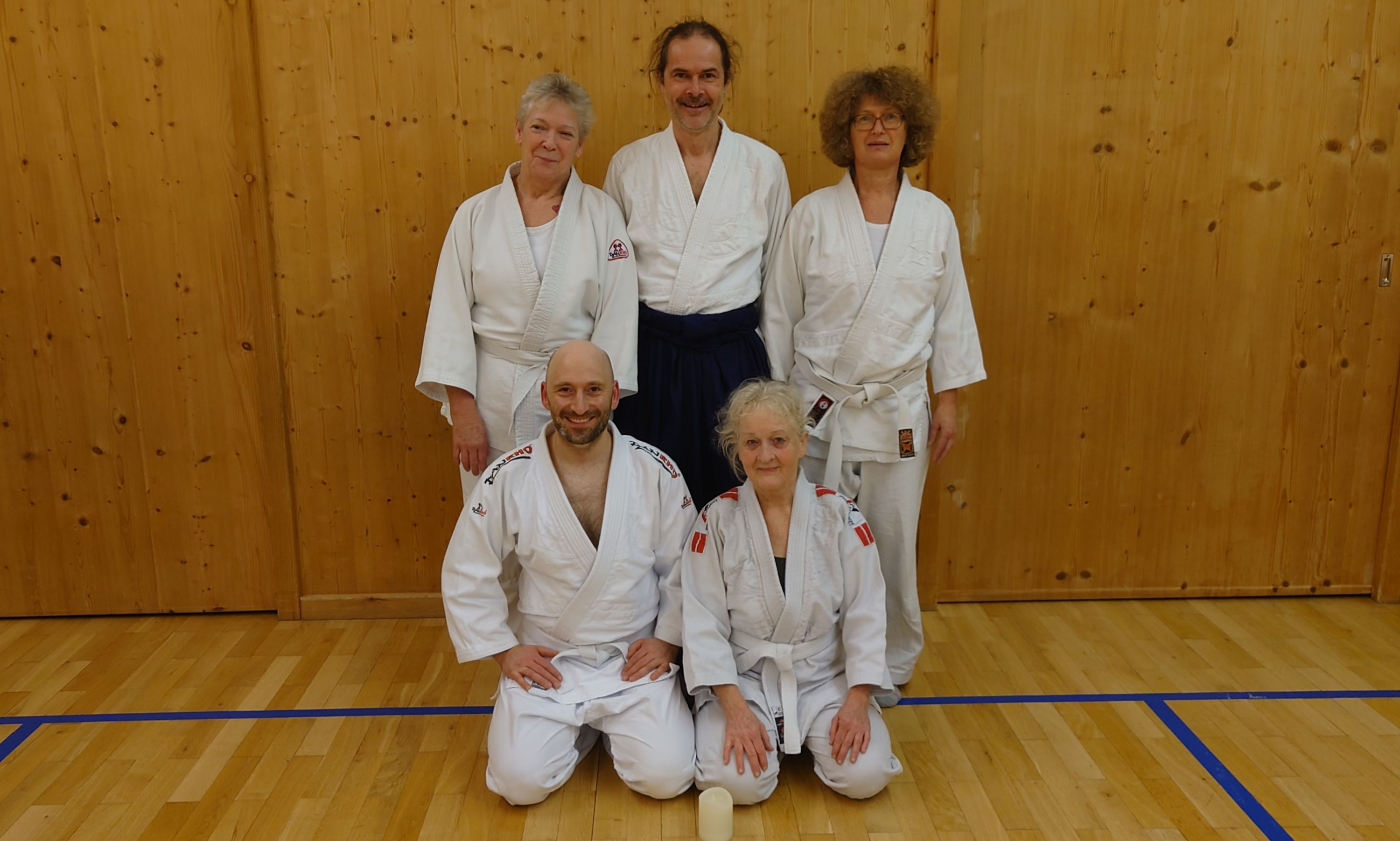 neu graduierte Aikidokas 09.12.2025